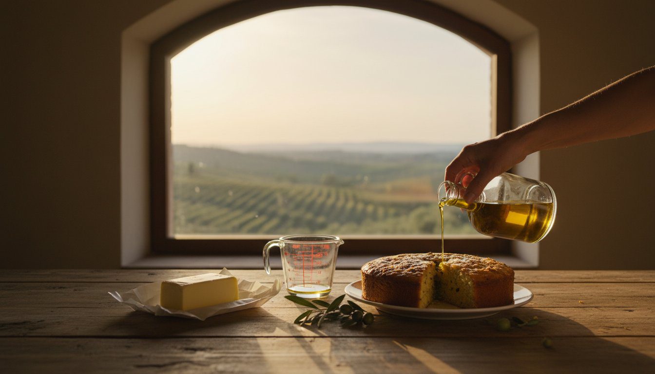Butter to Oil Conversion: The Ultimate Guide for Healthier Tuscan Baking
